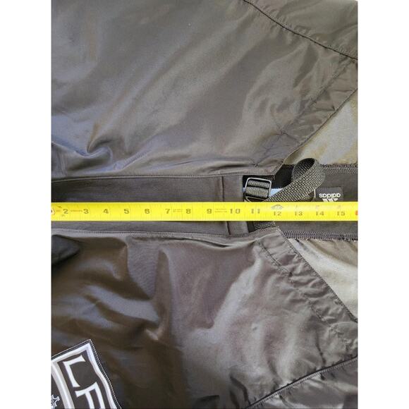 Los Angeles Kings Shorts Mens 44 Black NHL Hockey Pant Shell Girdle Cover Adidas - Picture 6 of 15